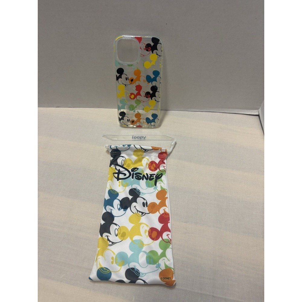 Loopy Phone Case For iPhone Righty (6.1" Screen - Regular)Colorful Mickey W/ Bag